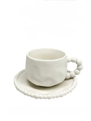 Pearly 12- Delig Koffie-Theekopjes voor 6 persoon