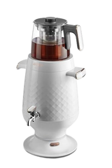 Arzum Electric Samovar Teamaker, 2200W, White