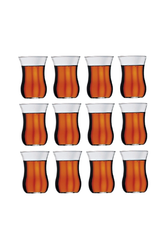 Pasabahce Optikli Theeglas set 12