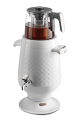 Arzum Electric Samovar Teamaker, 2200W, White