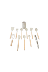 Bavary Collection – 12-delige Siliconen Keukenset Beige