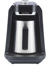 Arzum Okka Rich Spin Pro Plus Turks Koffiezetapparaat Chroom - 700 Watt - 8 Standen - Ingebouwde watertank
