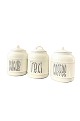 Thee Koffie Suiker Opberg set
