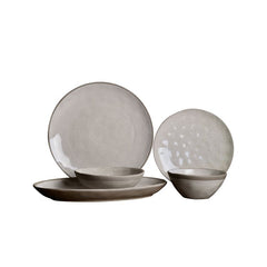 BRICARD ALBI DINNER SET | LICHTGRIJS 25-DELIG