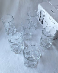 Wave Glazen Set van 6