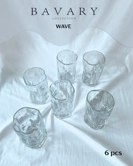 Wave Glazen Set van 6
