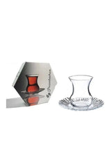 Pasabahce Aurora Theeglazen set voor 6