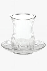 Theeglas Set voor 6