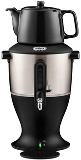 Mulex | MX020 Samovar | Zwart - Turkse Theemachine - 3.0 + 1.1 liter