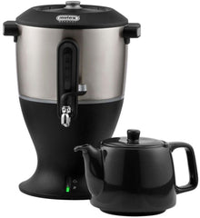 Mulex | MX020 Samovar | Zwart - Turkse Theemachine - 3.0 + 1.1 liter