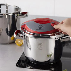 Karaca Orbit Pressure Cooker Set 6+8 L Red