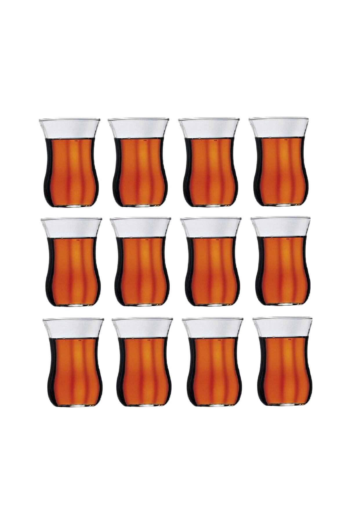 Pasabahce Optikli Theeglas set 12