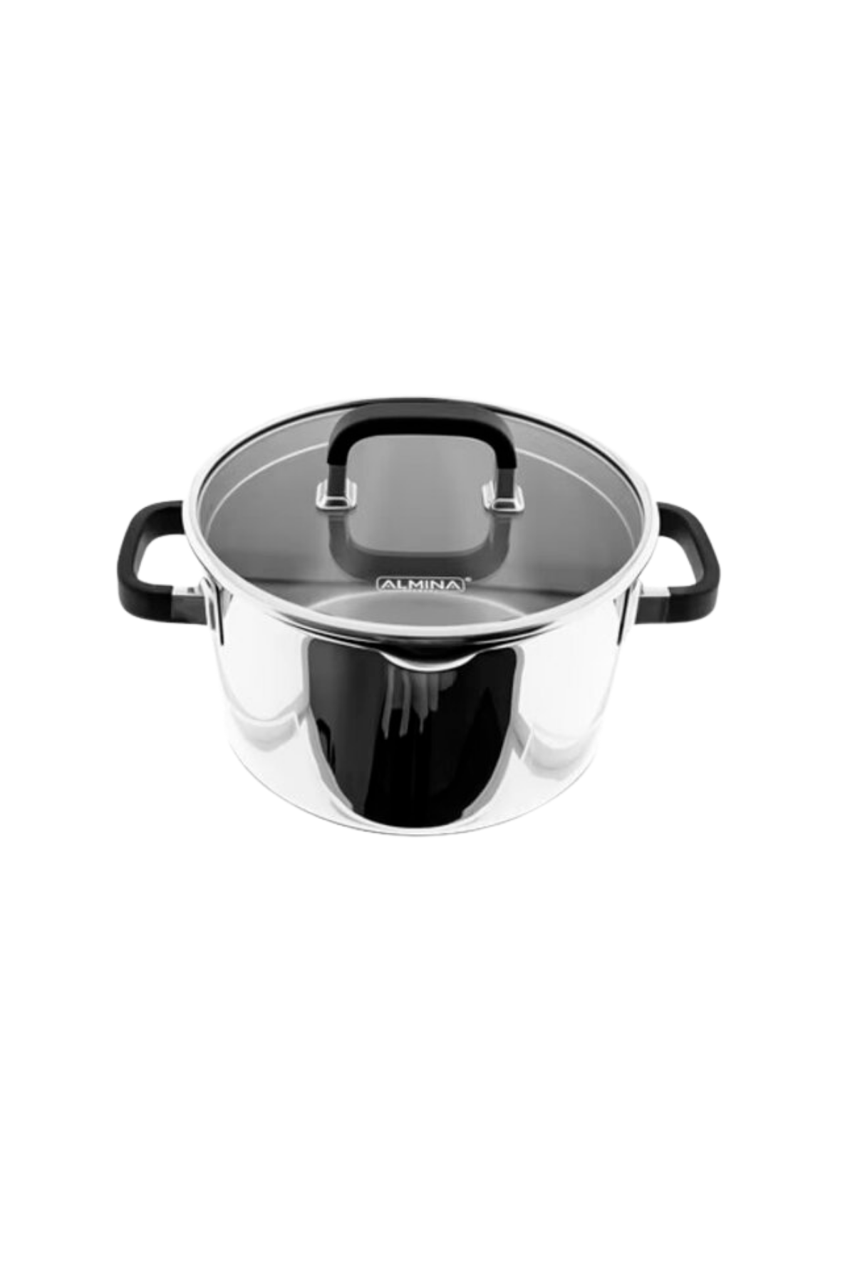 Siliconen Kookpot met Glasdeksel 20cm - 3L