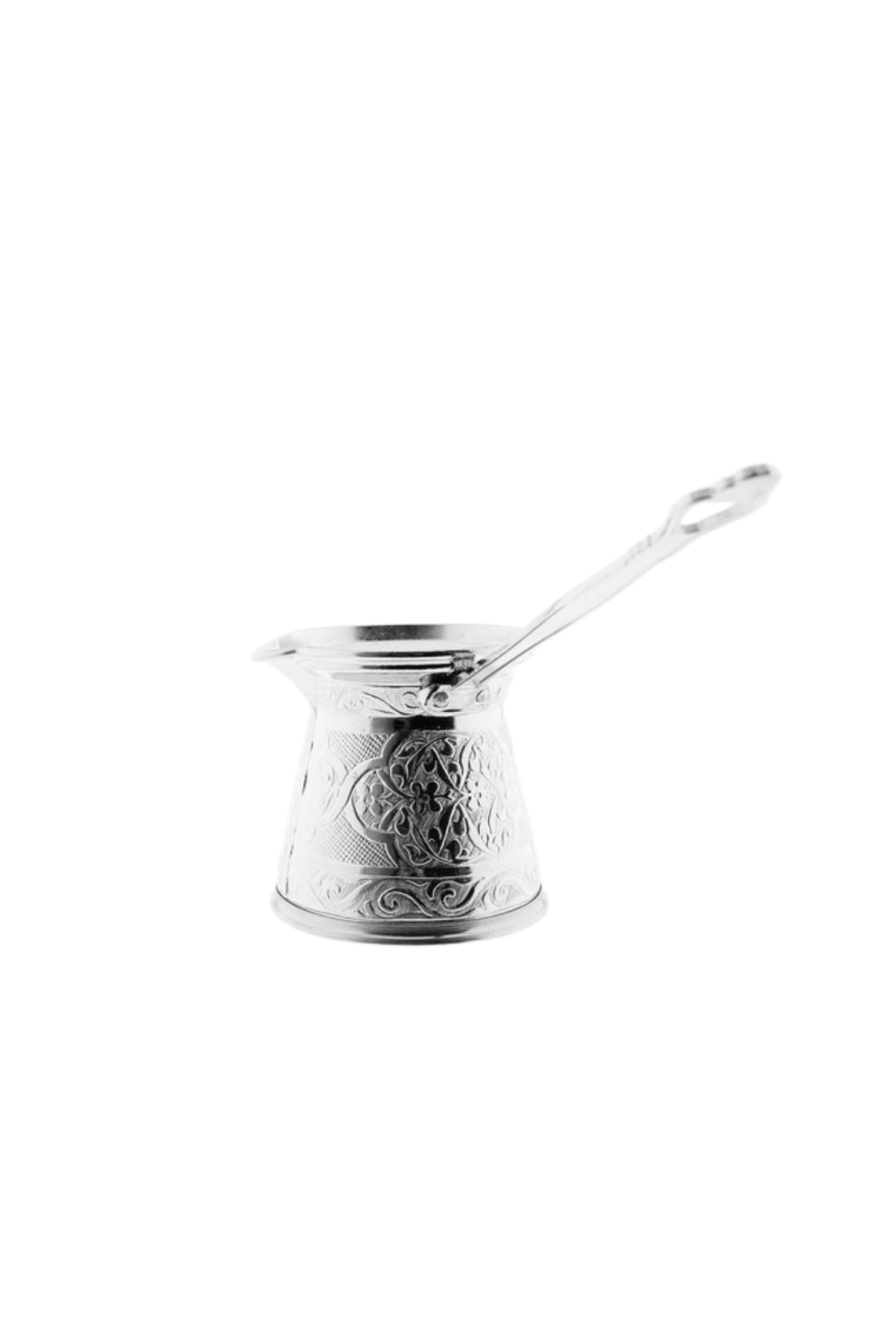 Traditioneel Mokkapot Zilver