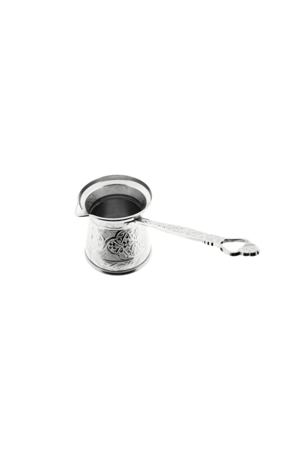 Traditioneel Mokkapot Zilver
