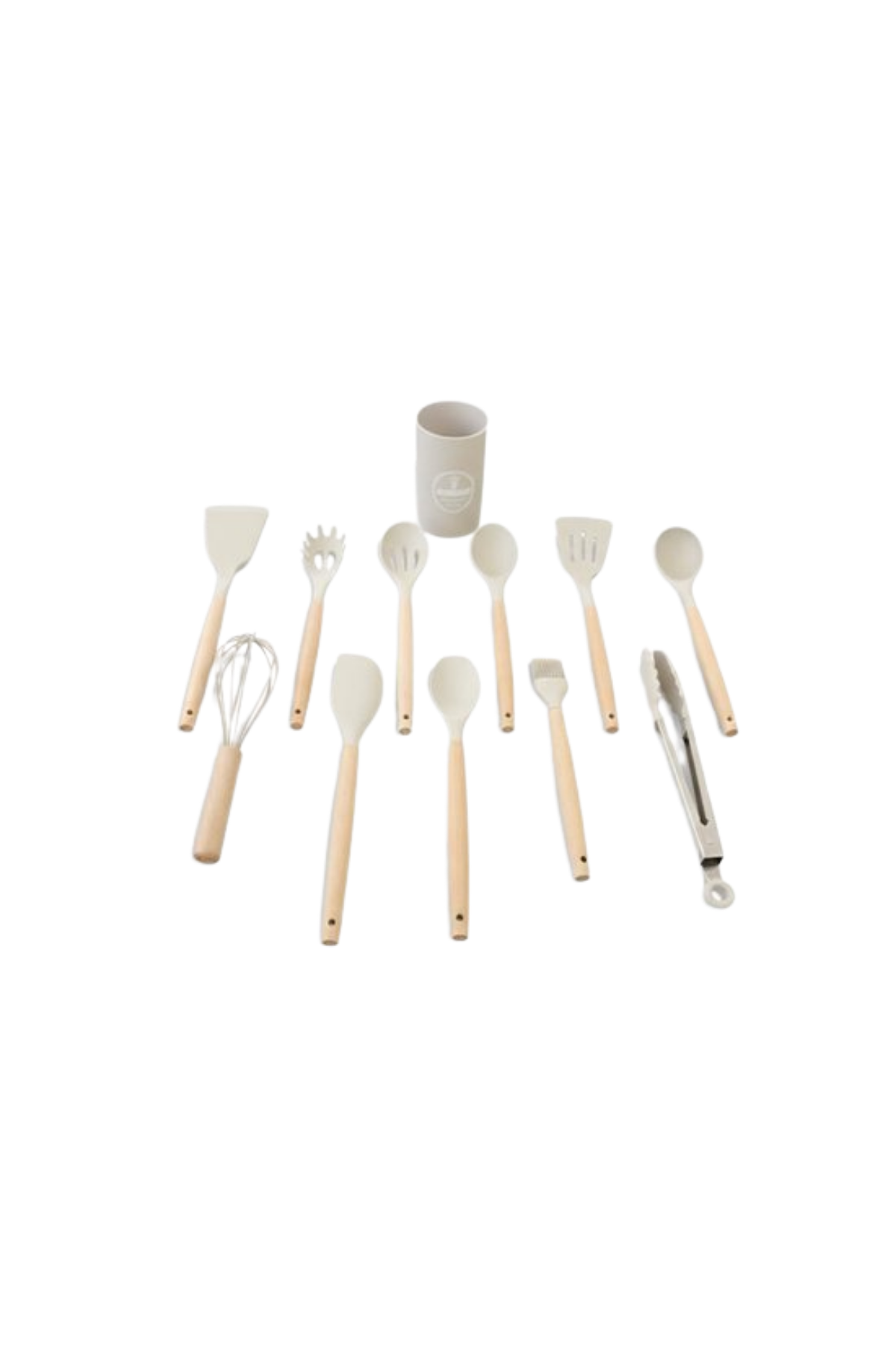 Bavary Collection – 12-delige Siliconen Keukenset Beige