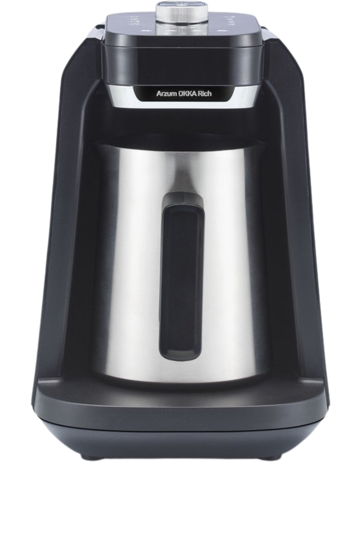 Arzum Okka Rich Spin Pro Plus Turks Koffiezetapparaat Chroom - 700 Watt - 8 Standen - Ingebouwde watertank