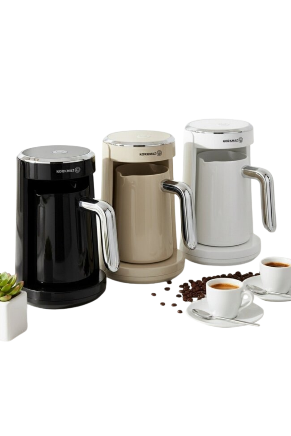 Korkmaz Koffie Machine Keyif Turk Beige