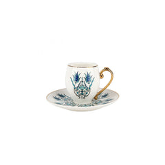 Karaca Iznik 4-delige set mokkakopjes/espressokopjes