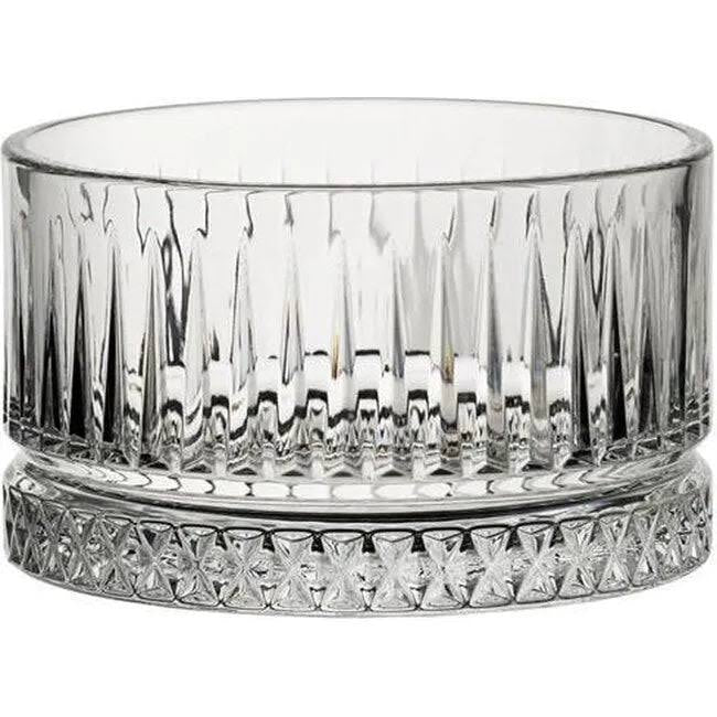 Pasabahce Elysia 4-piece Glass Bowl Set - 235 cc - Striped Design