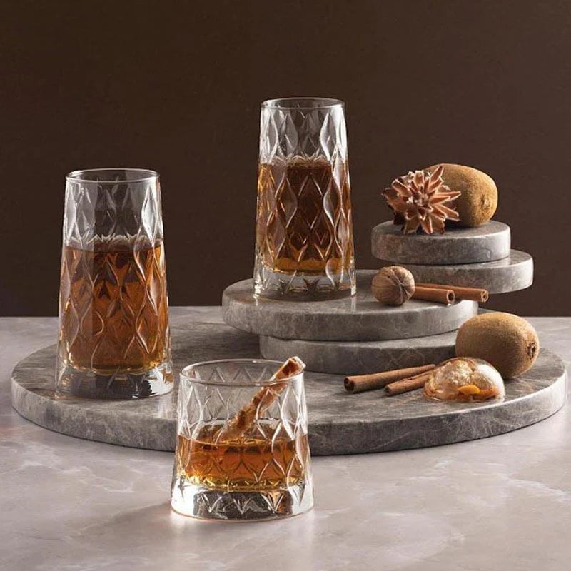 Pasabahce Leafy Longdrinkglazen Set van 4