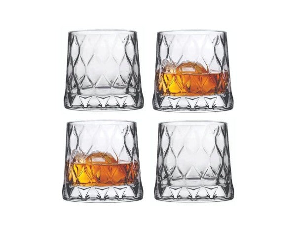 Pasabahce Leafy Short set van 4
