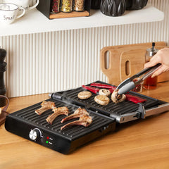 Karaca Toastmaster Inox Broodrooster en Grillmachine, 2000W