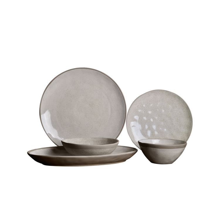 BRICARD ALBI DINNER SET | LICHTGRIJS 25-DELIG