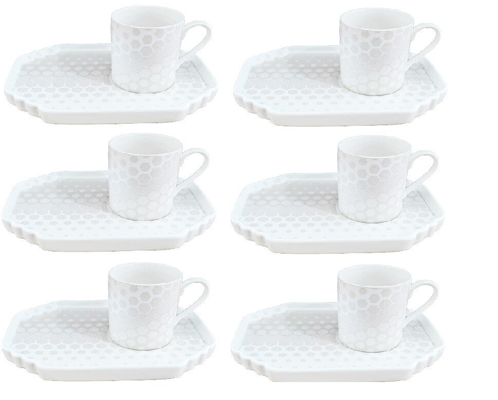 Espresso set 12-delig, 100ml