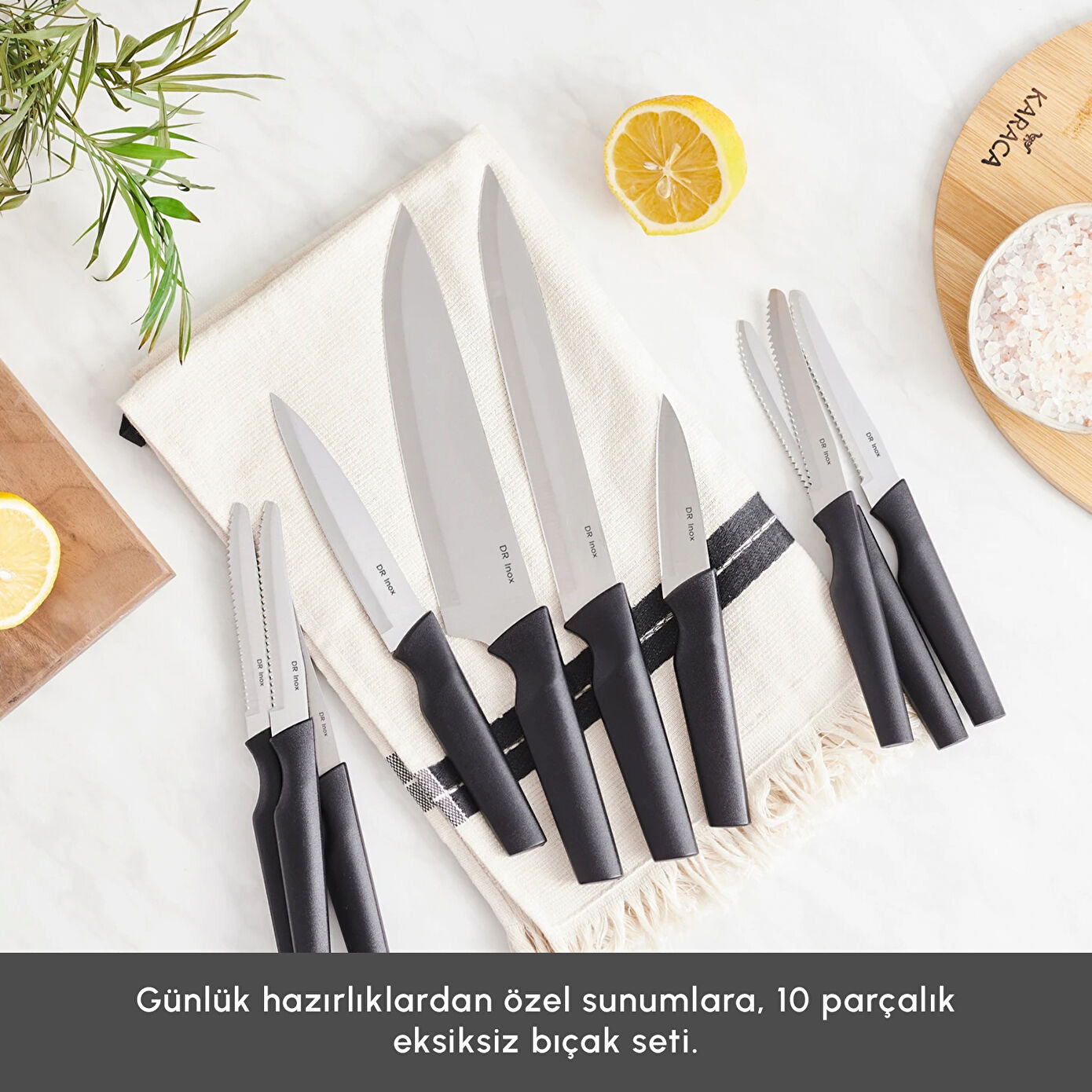 DR Inox Bundle 10-delig set