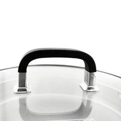 Almina Hapjespan met Deksel - Ø24cm - Edelstaal - 2,6L