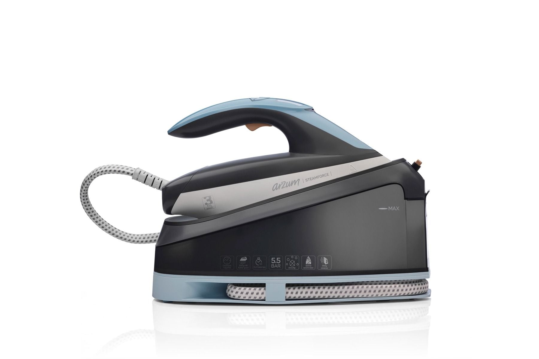 ARZUM STEAMFORCE STOOMSTRIJKIJZER