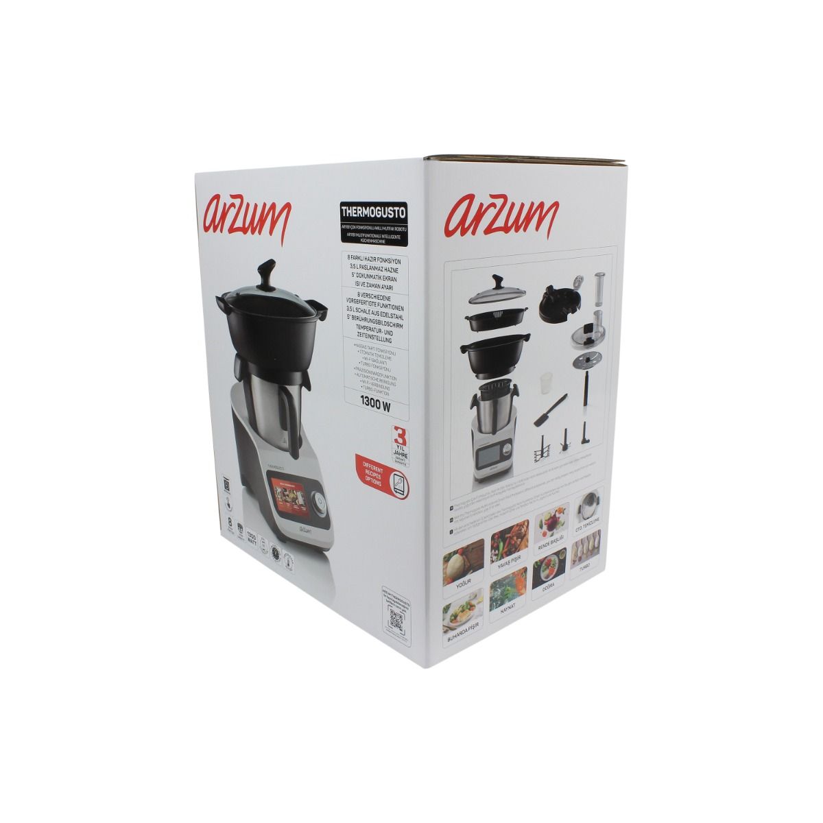 ARZUM THERMOGUSTO MULTIFUNCTIONELE SMART KEUKENMACHINE