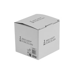 BRICARD BARLES ESPRESSOSET  WIT-TAUPE 12-DELIG