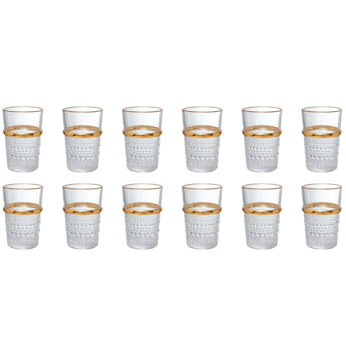 BRICARD HAZA GLAZENSET GOUD 12-DELIG