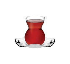 Pasabahce Dantel Theeglazen set voor 6