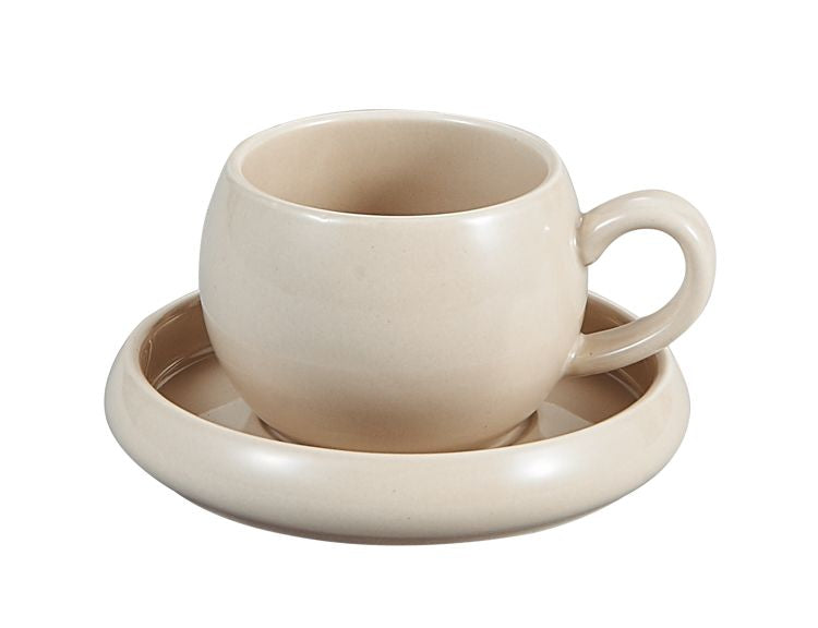 BRICARD BONDY ESPRESSOSET TAUPE 4-DELIG