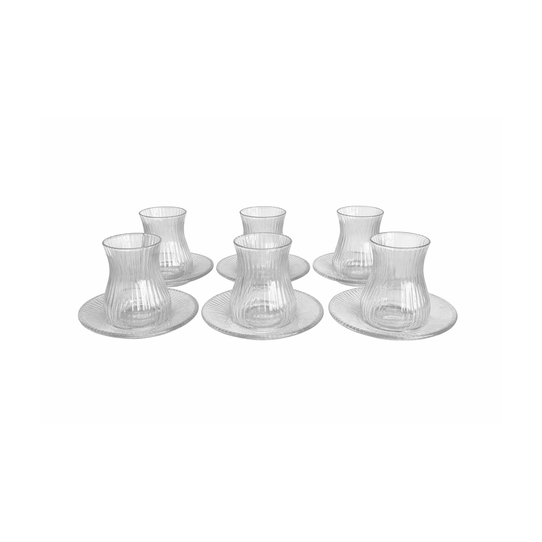 Theeglas Set voor 6