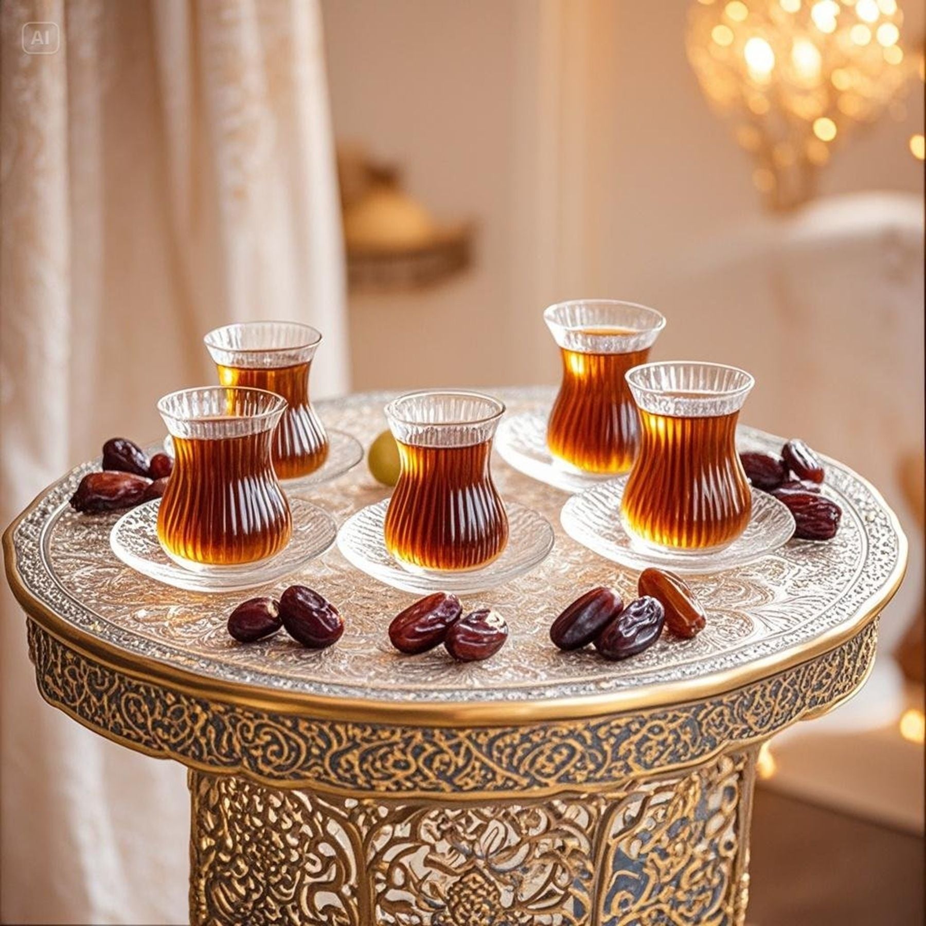 Theeglas Set voor 6