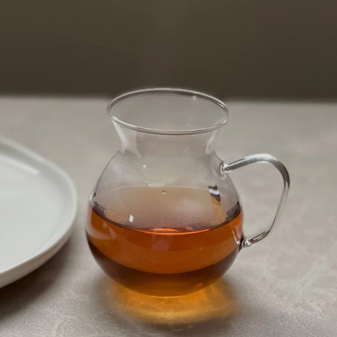 Theeglas set van 6
