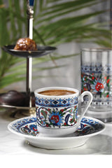 Koffiekopjes set voor 6 personen - Topkapı