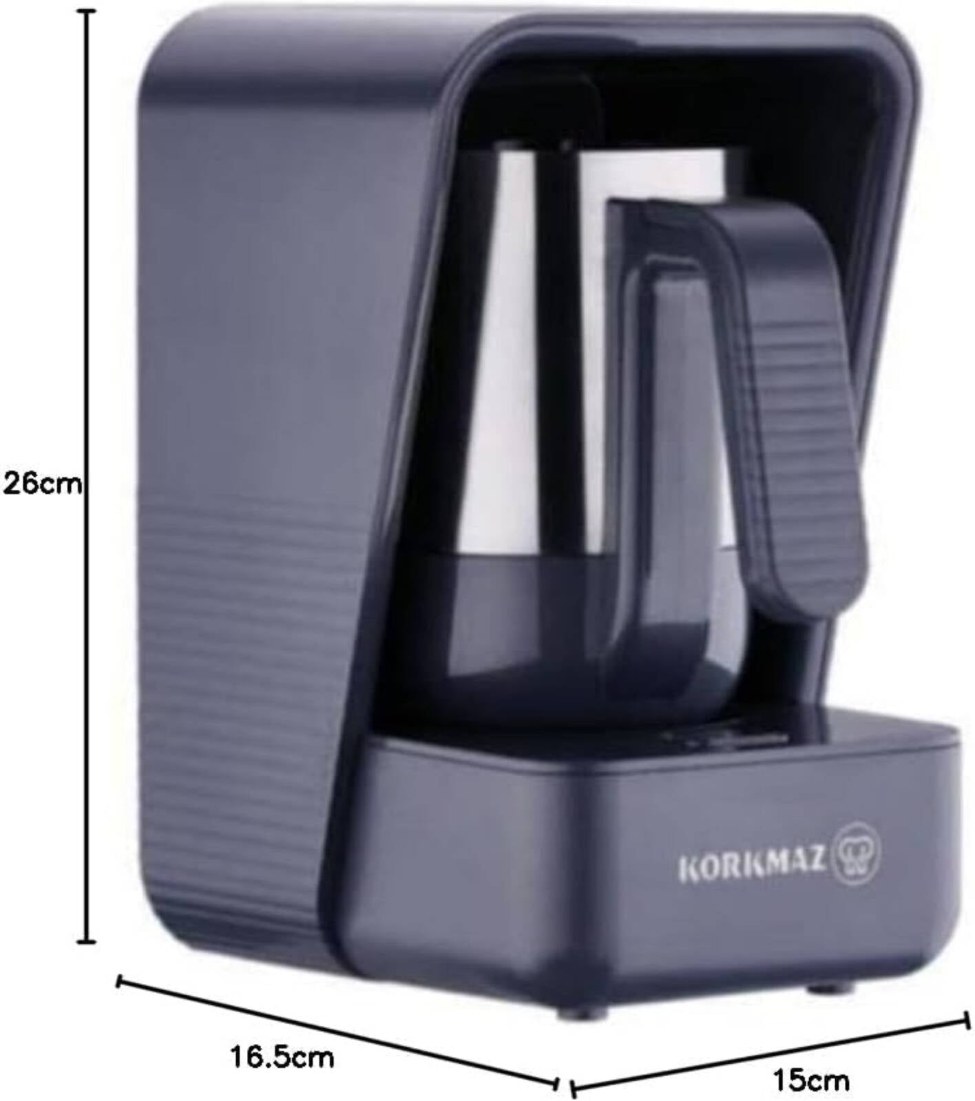 Korkmaz Moderna Gri/Satin Kahve Makinesi/Koffiezetapparaat A863-01