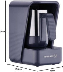 Korkmaz Moderna Gri/Satin Kahve Makinesi/Koffiezetapparaat A863-01