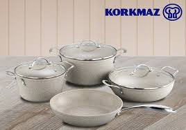 Korkmaz Granita 7-delige Pannenset