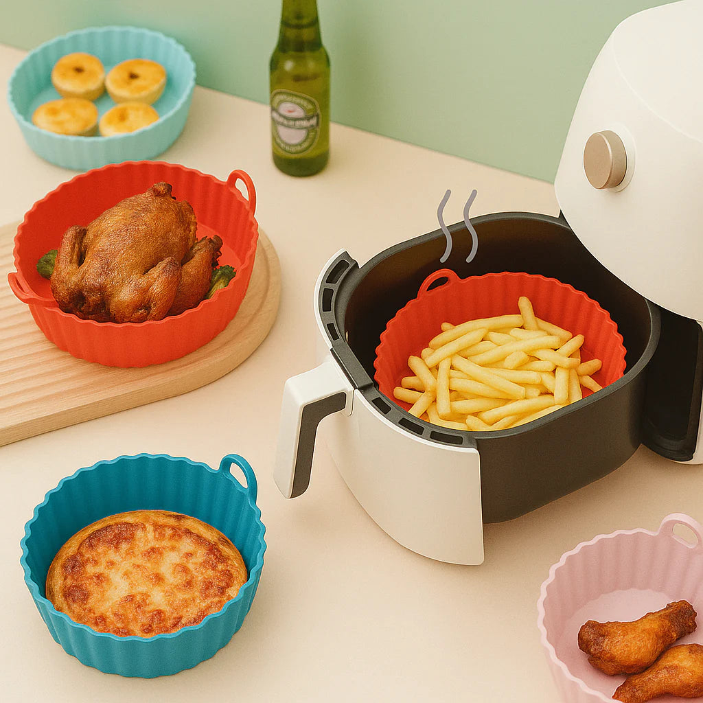 Airfryer silicone basket multicolor 1