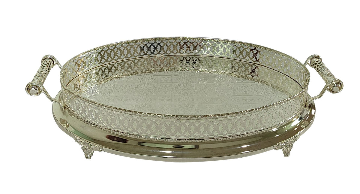 FUGURATO DIENBLAD OVAAL | ZILVER